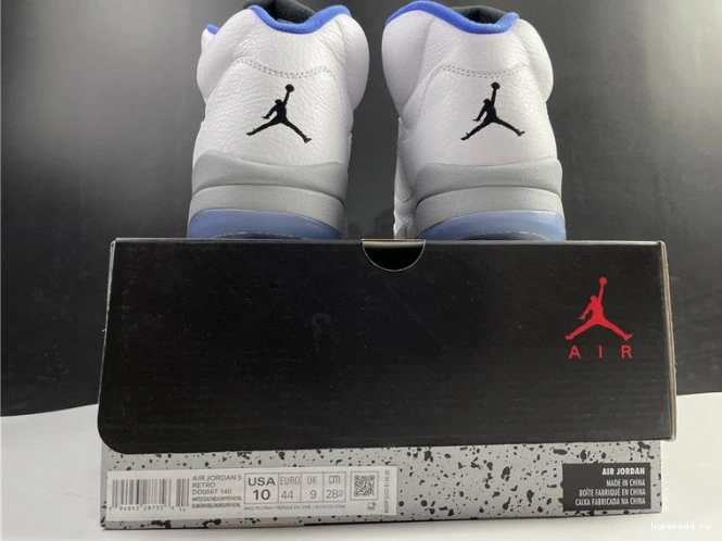 (2021) Retro Jordan Air 5 Stealth White DD0587-140 0814